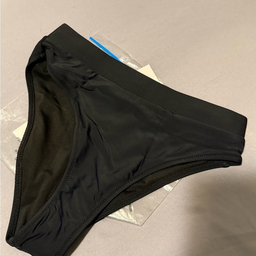 12th Tribe Black bikini bottom